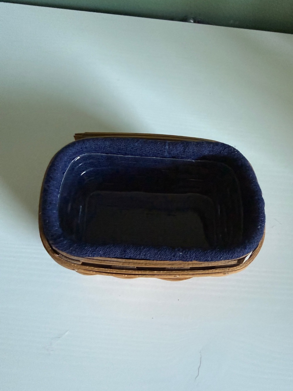 Longaberger Basket Business Card Holder - Picture 2 of 5